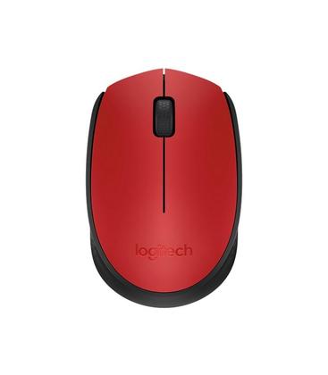 Logitech Wireless Mouse M171 Rojo