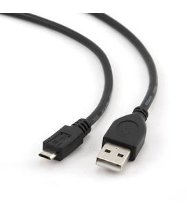Cable USB2.0 A/M-microUSB tipoB 1mt negro
