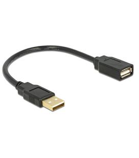 Cable Extensor USB 2.0 A-A 15cm M/H