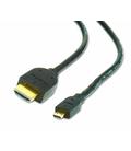 Cable HDMI  a Micro HDMI, 1.8Metros, Gold BULK