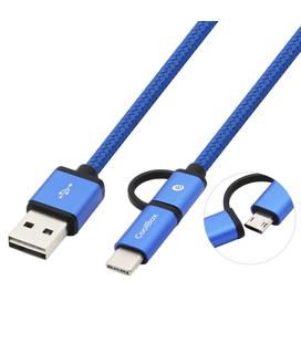 CABLE COOLBOX MULTIUSB MICRO/C GRIS