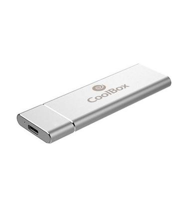 CoolBox miniChase N31 Carcasa Disco SSD M.2 NVMe a USB-C 3.1