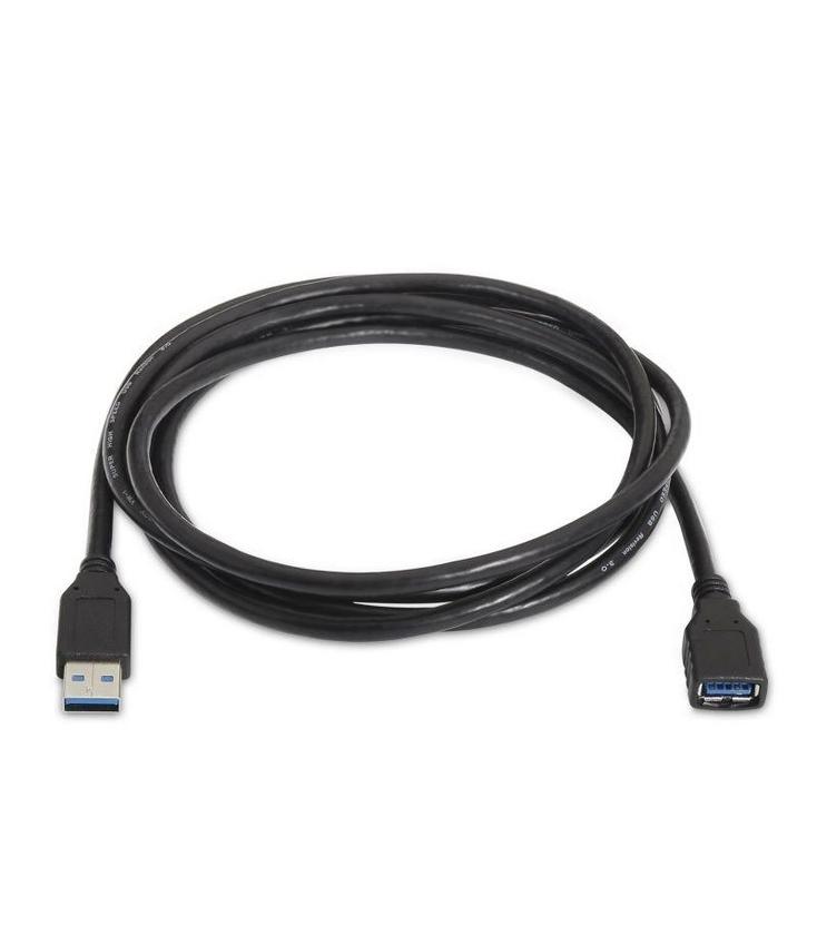 Cable USB 3.0 (5Gbps) de 2m Extensor Alargador - USB A Macho a Hembra