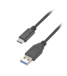 Cable USB 3.1 Aisens A107-0450 // USB Tipo-C Macho - USB Macho // 1.5m Negro