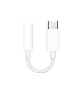 Cable Adaptador Apple // USB-C a Jack 3.5mm Blanco 