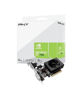 Tarjeta gráfica PNY GeForce GT 730 2GB GDDR3 Low Profile 