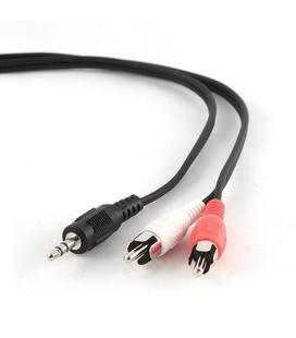 Cable Audio 3.5mm Macho a RCA Macho Estéreo 1.5m