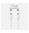 Khora Cable de Carga y Datos Universal USB-C 1m Blanco